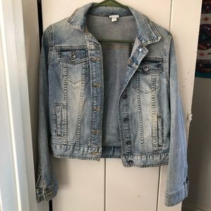 Light blue denim jacket